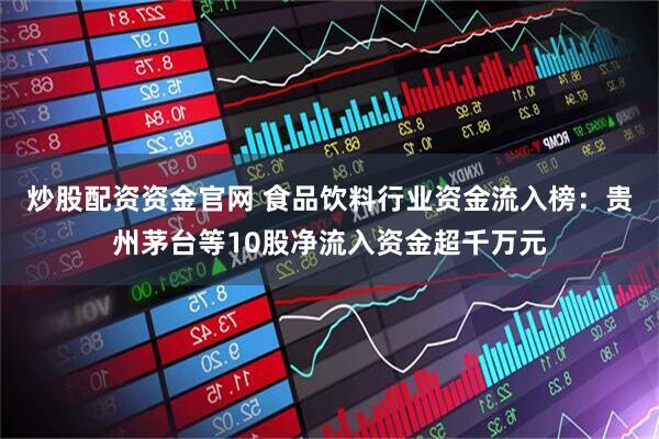 炒股配资资金官网 食品饮料行业资金流入榜：贵州茅台等10股净流入资金超千万元